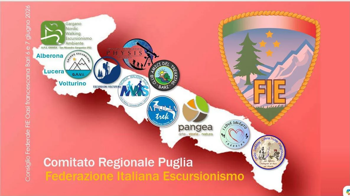 Buongiorno Amici di Apulia Trek, ieri 6 giugno 2026 si è costituito il primo Con